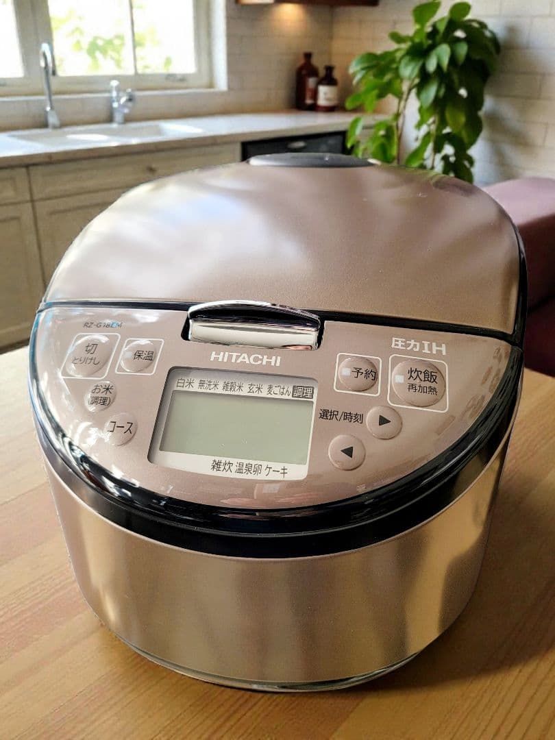 【美品】一升炊き☆ IHジャー炊飯器 RZ-G18EM-T