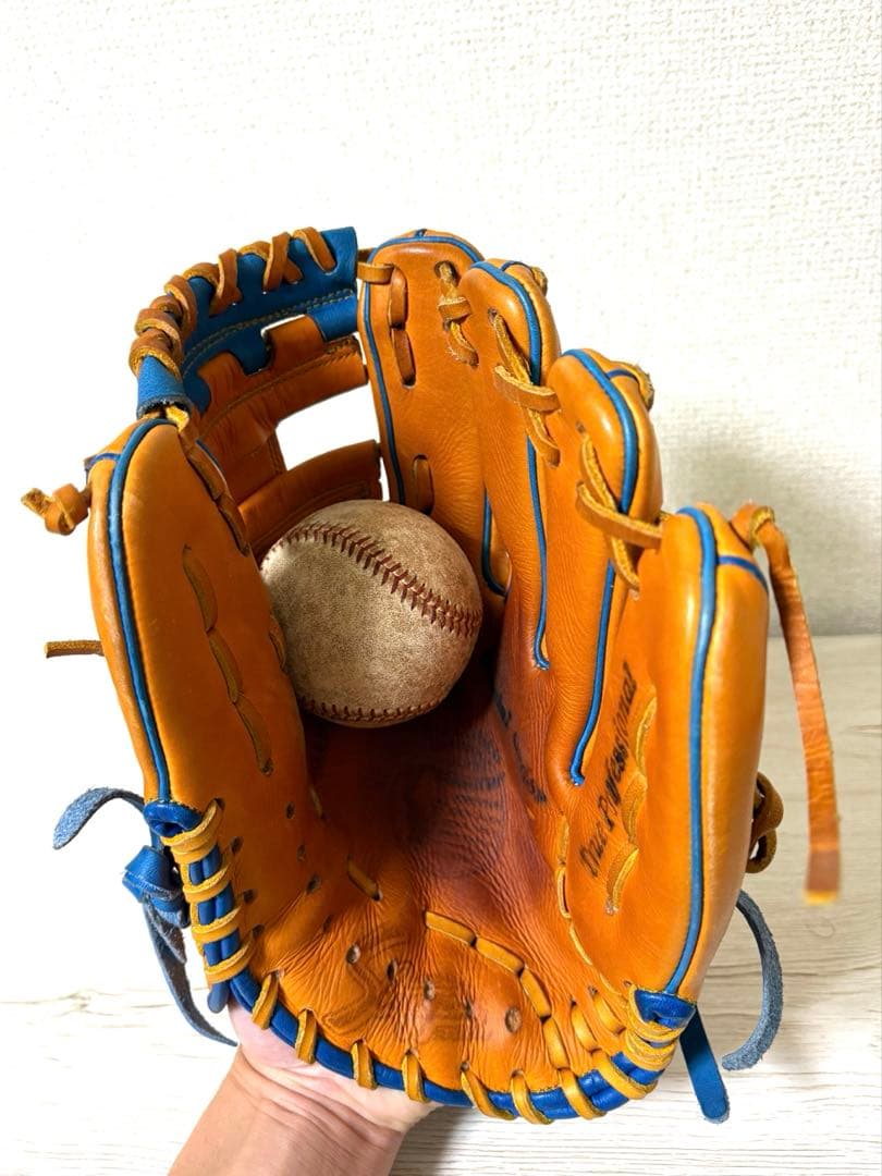 久保田スラッガー　軟式グローブ　オーダー　内野手　湯もみ型付け済