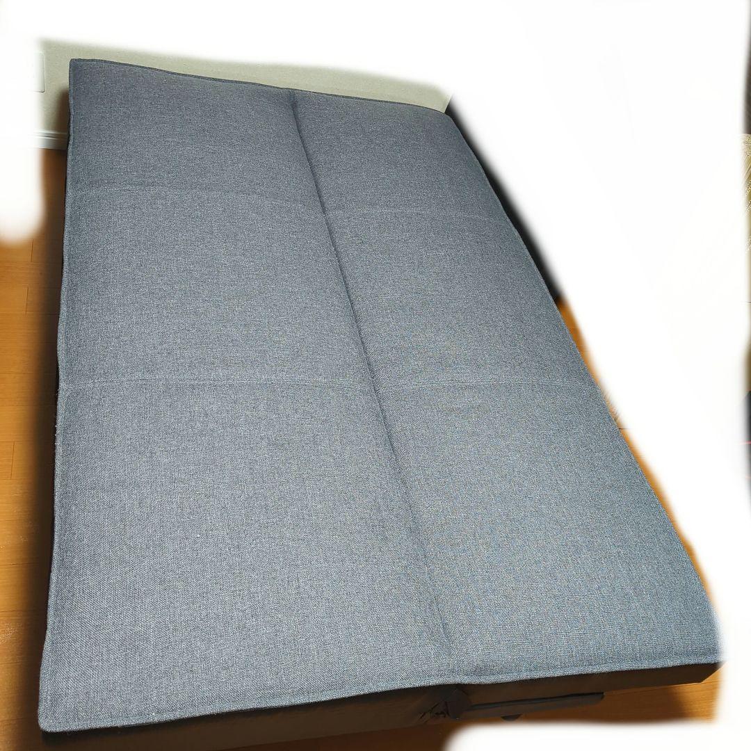 引き取り限定セール‼️グレー　ソファベッド　ほぼ未使用！美品！