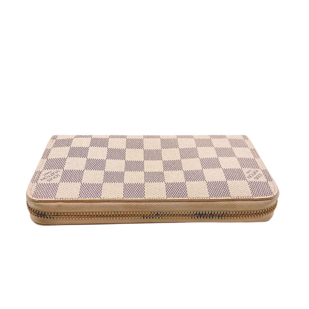 【美品】LOUIS VUITTON ダミエ・アズールジッピーウォレット☆箱付き♪