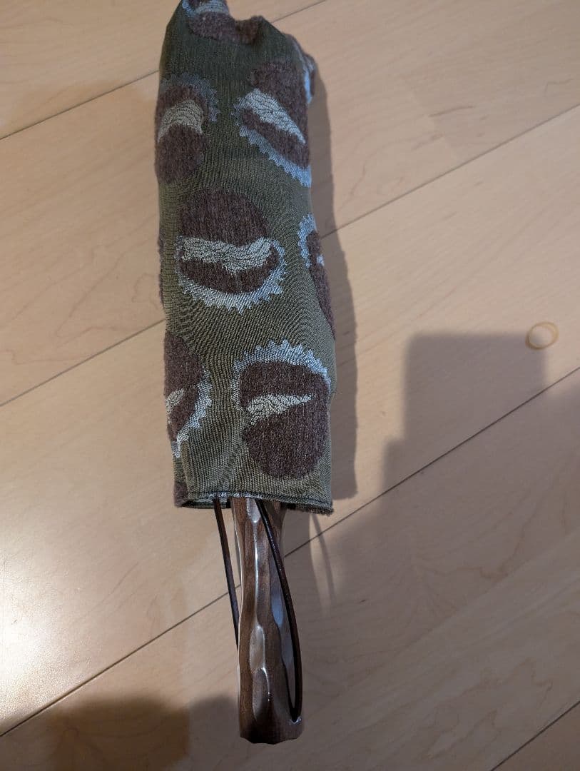 イイダ傘店 シュークリーム日傘カーキ