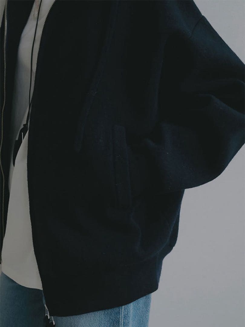 ETRE TOKYO / 新品 完売 ダブルフェイスオーバーサイズニットパーカー