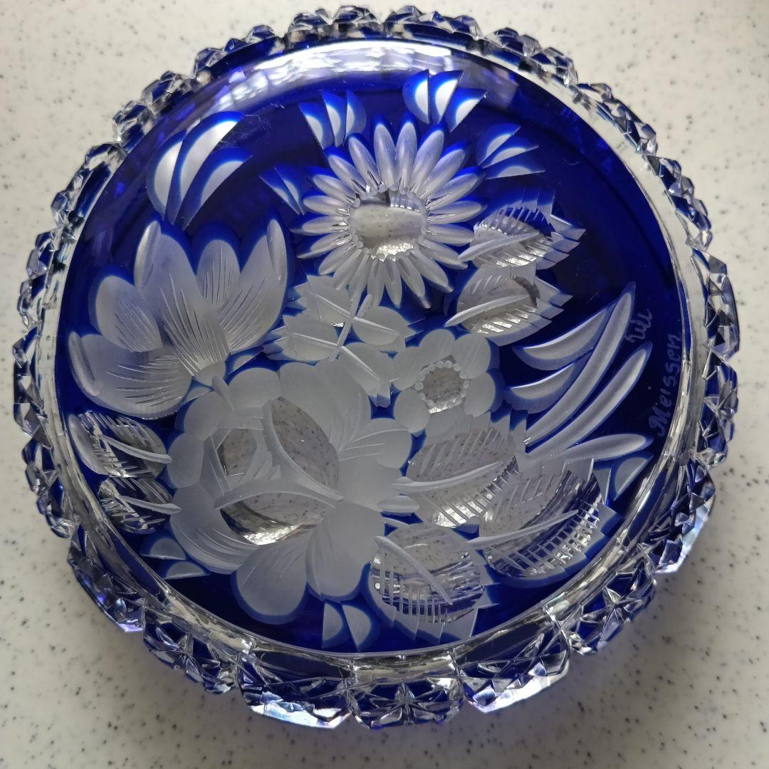 希少　マイセンクリスタル　送料無料　アッシュトレー　レア