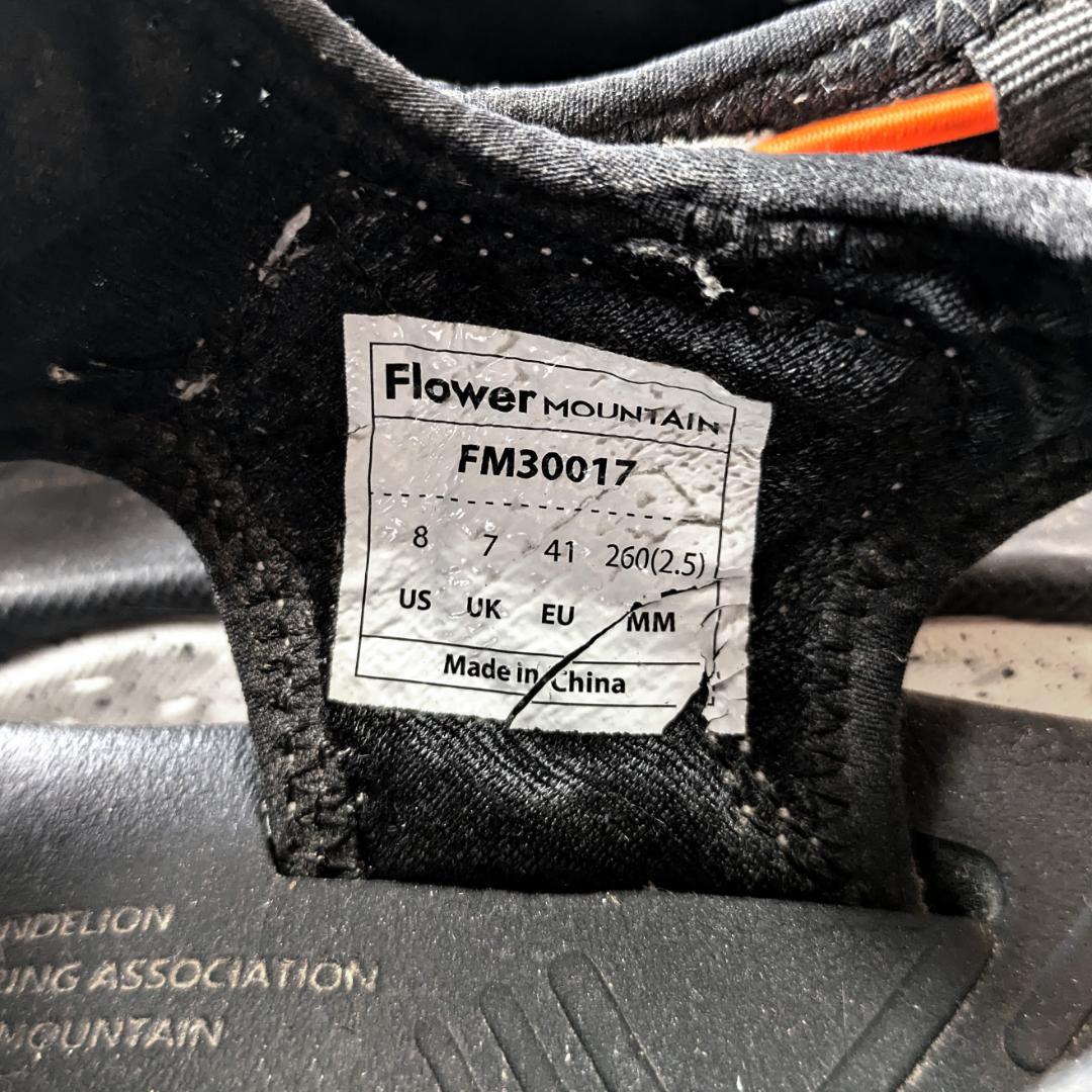 【26.0cm】Flower Mountain ナスカ アウトドアサンダル