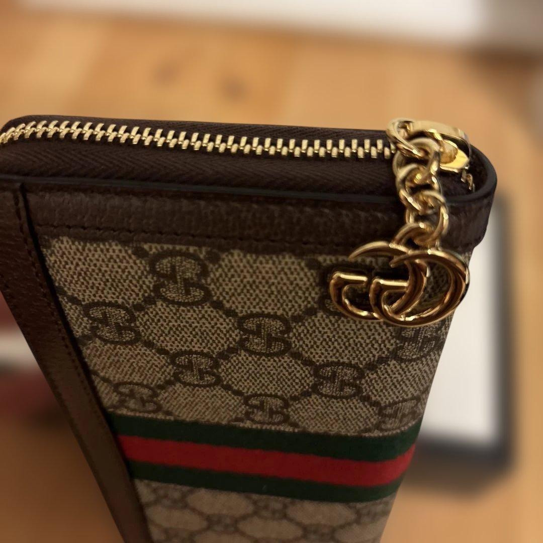 中古⭐️美品⭐️GUCCI オフィディア GG ジップアラウンドウォレット ‎