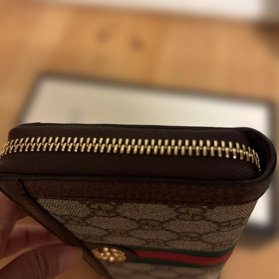 中古⭐️美品⭐️GUCCI オフィディア GG ジップアラウンドウォレット ‎