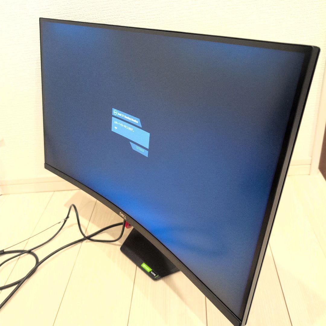 【極美品】Dell 27 湾曲ゲーミングモニター S2721HGF