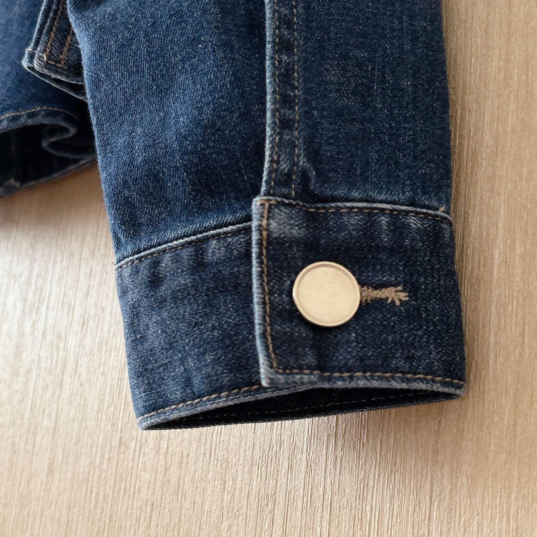 【1372】新品　アナイ　ストレッチデニムペプラム ジャケット　小さいサイズ