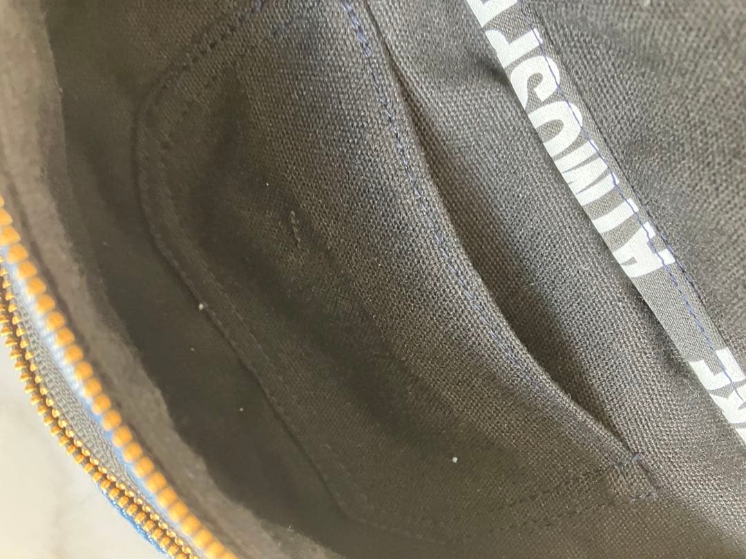 943Hiroko Higa 大きめヒョウ柄デニムリメイクバック