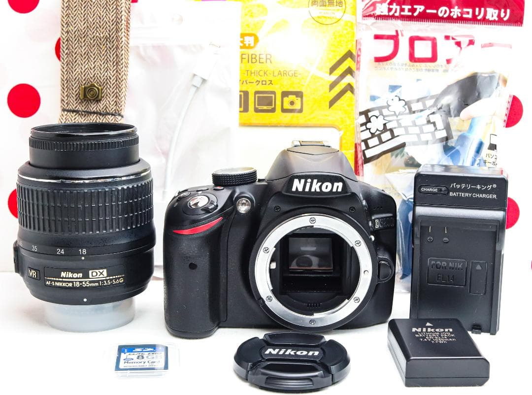 ニコン Nikon D3200♡スマホ転送♡デジタル一眼レフ♡初心者おすすめ