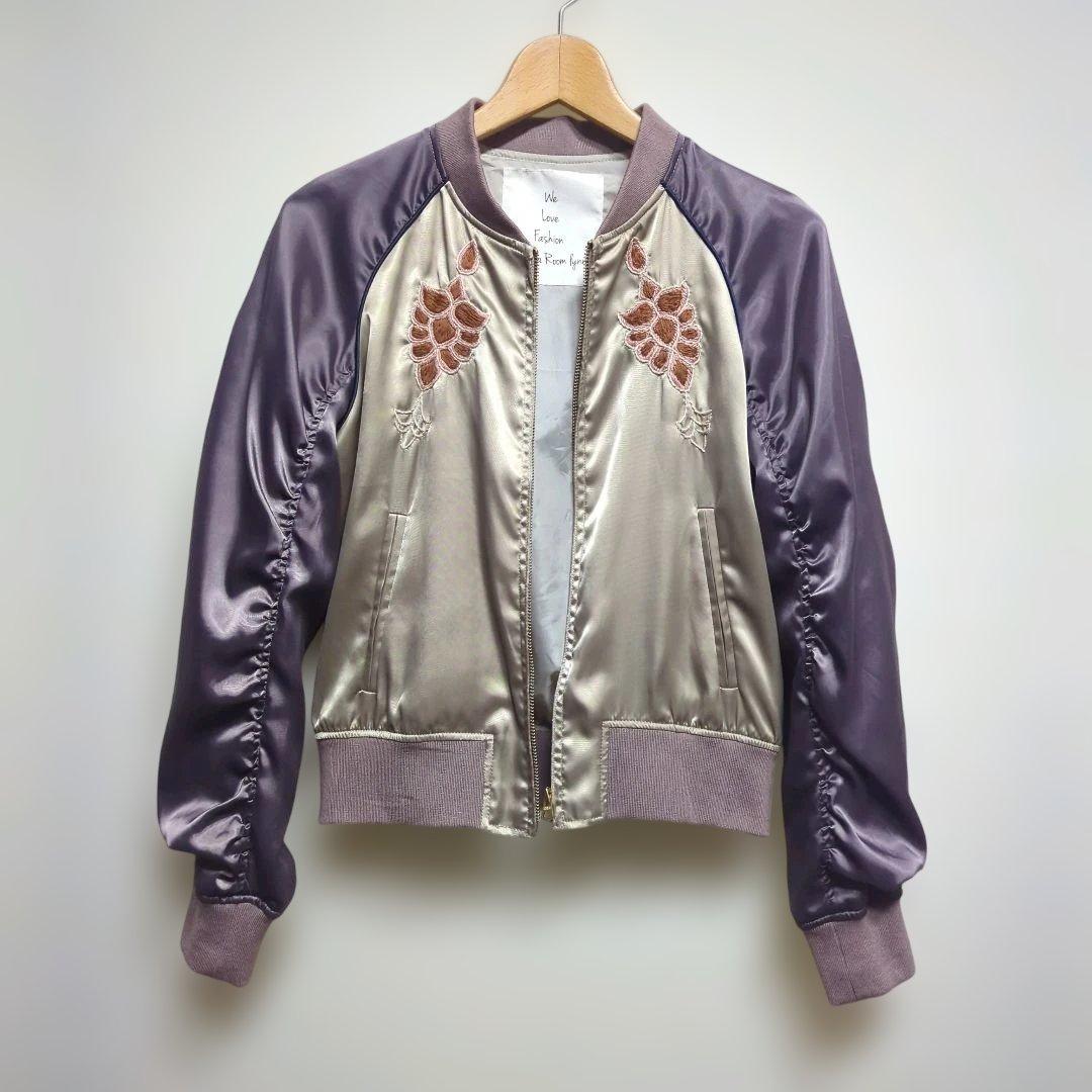 ★ SeaRoomlynn 刺繍 ストレッチ スカジャン ブルゾン