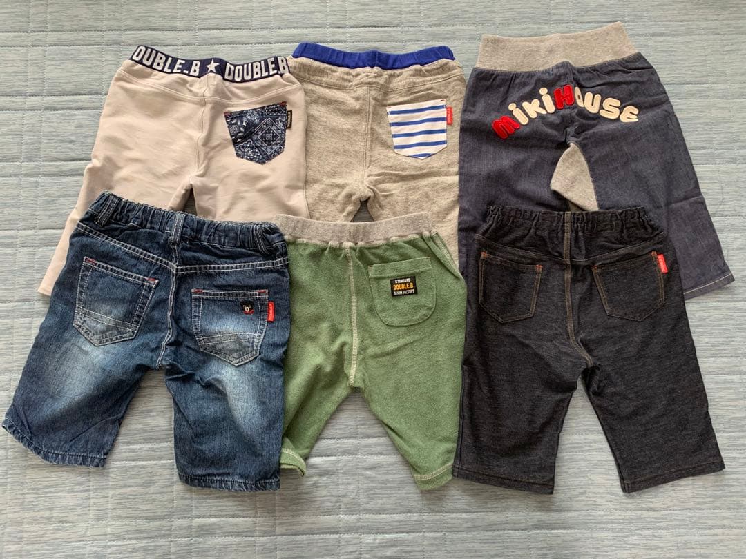 【夏物まとめ売り　追加5点あり】　ミキハウス／ダブルビー／ホットビスケッツ100