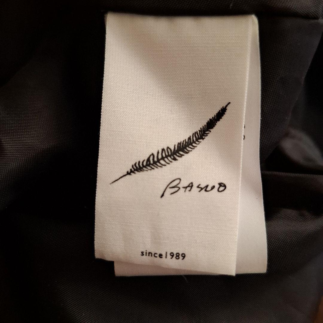 BASCO バスコ 背面ジッパー ギャザー MA1風 ブルゾン ゆったりサイズ