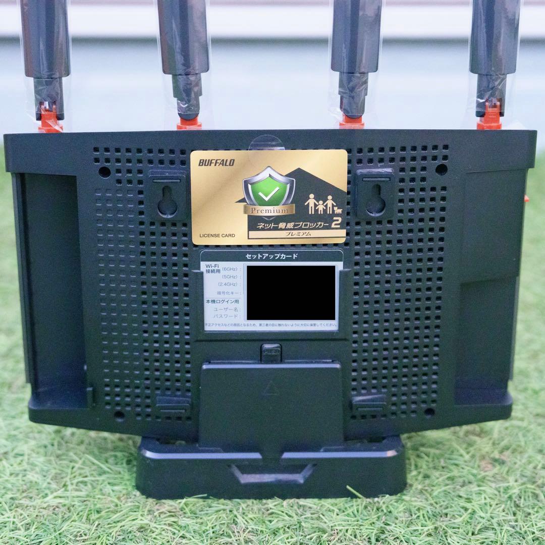 WXR-11000XE12/N Wi-Fi 6E対応 無線LANルーター