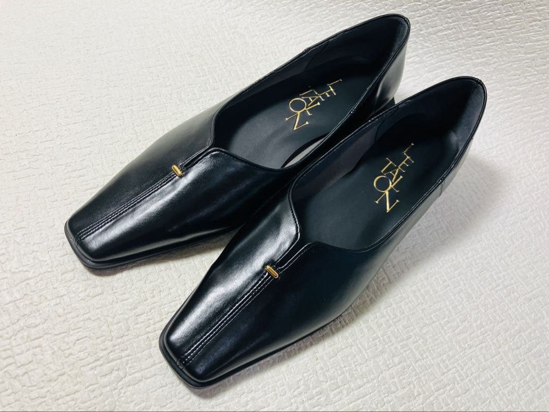 SH3◆新品◆LeTalon 2.5cmスクエアスリットソフトフラット 23.0
