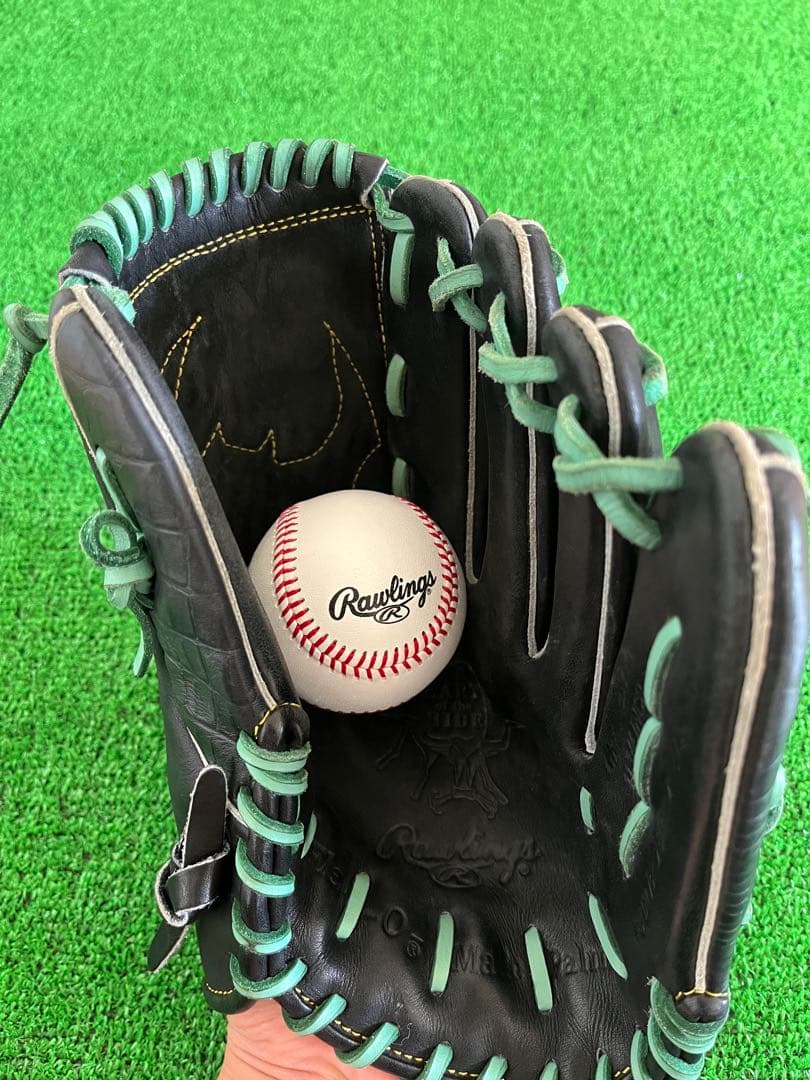 即戦力　阪神秋山モデル　ローリングス 軟式 投手用グローブ GR2NPBT21