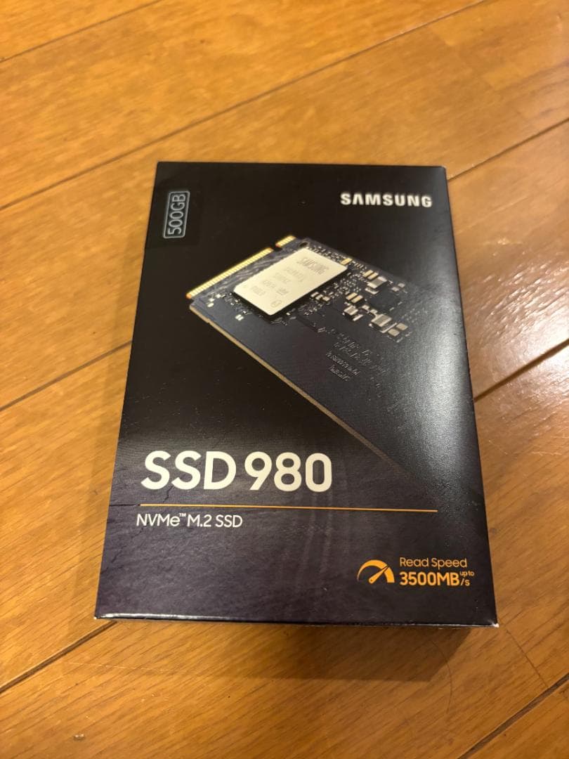 【新品未開封】Samsung SSD 980 NVMe M.2 3500MB/s