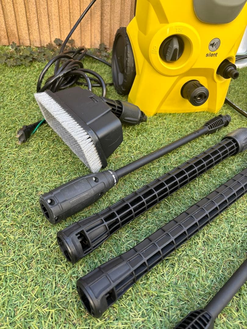 KARCHER K3 silent 高圧洗浄機 本体　一度のみのほぼ新品