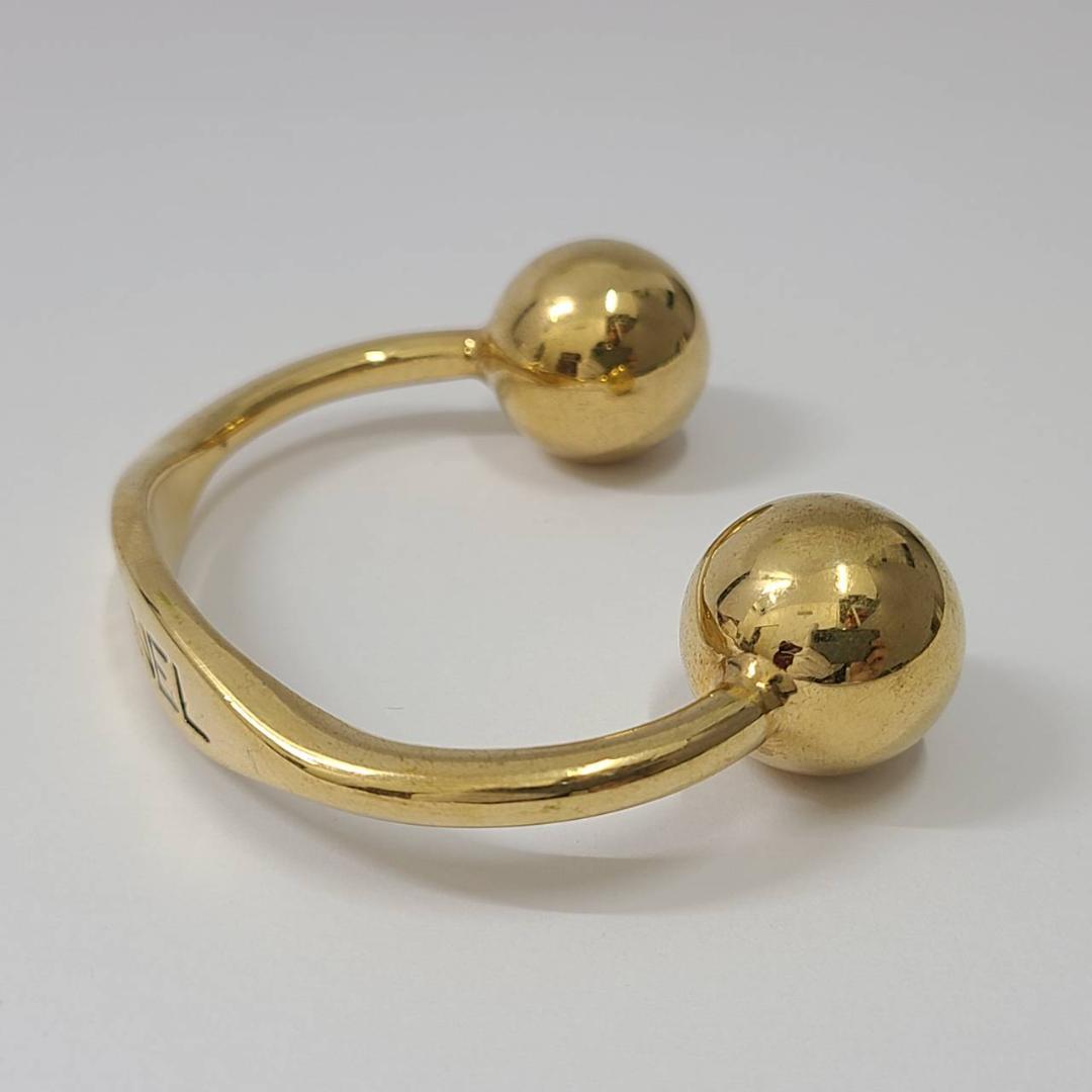 シャネル ココマーク ゴールド バングル ビンテージ