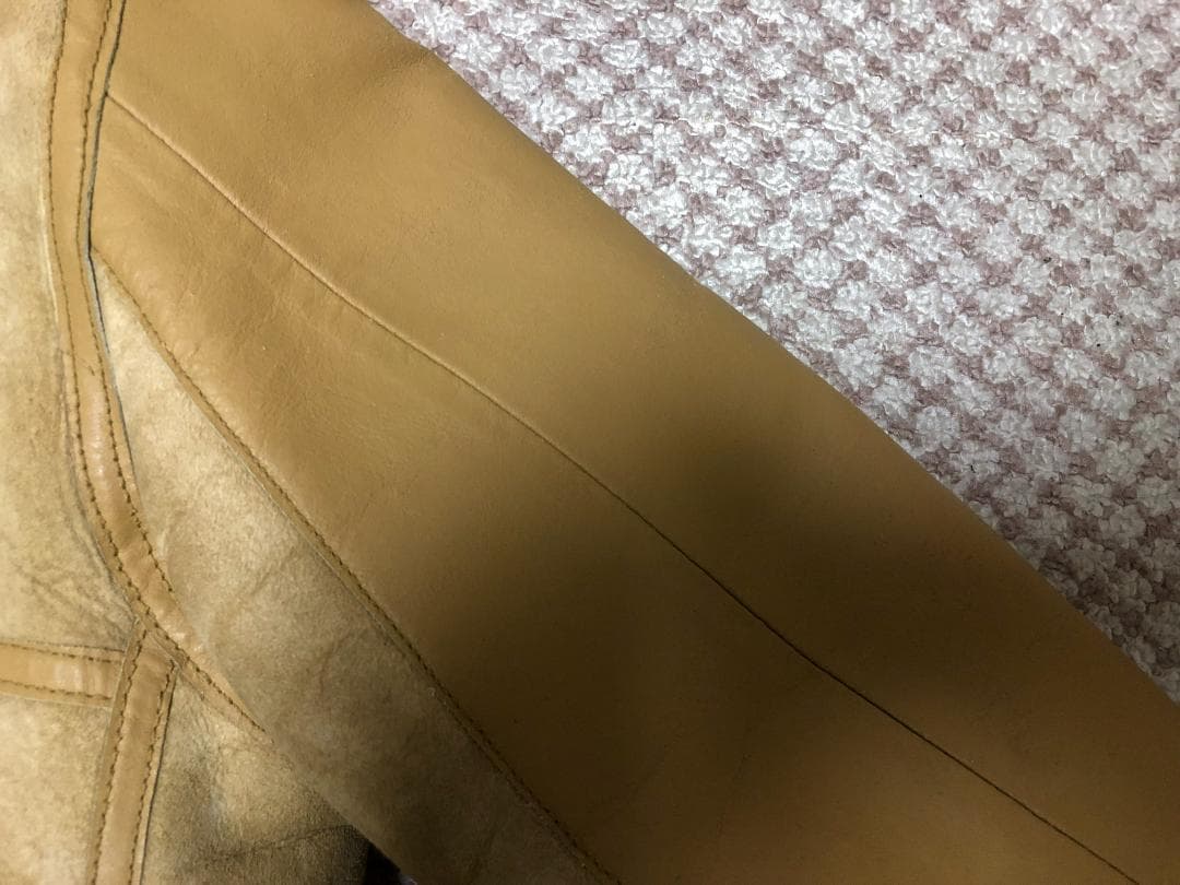 希少色 アヴィレックス AVIREX フライトジャケット B-3 ベージュ 38