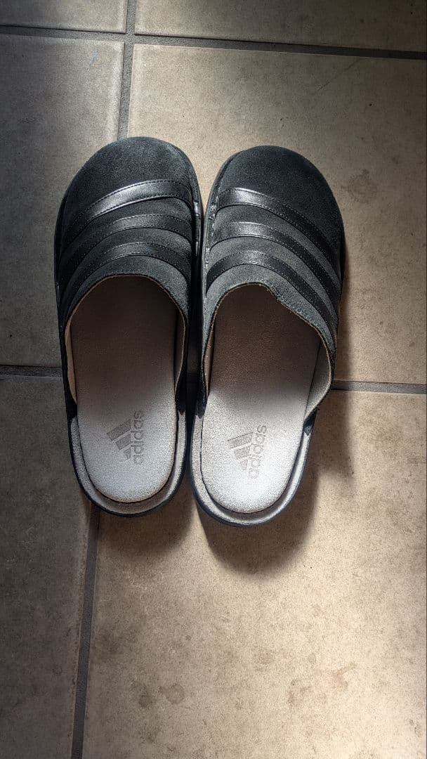 アディクロッグ イタリア製 27.5cm 黒スエード