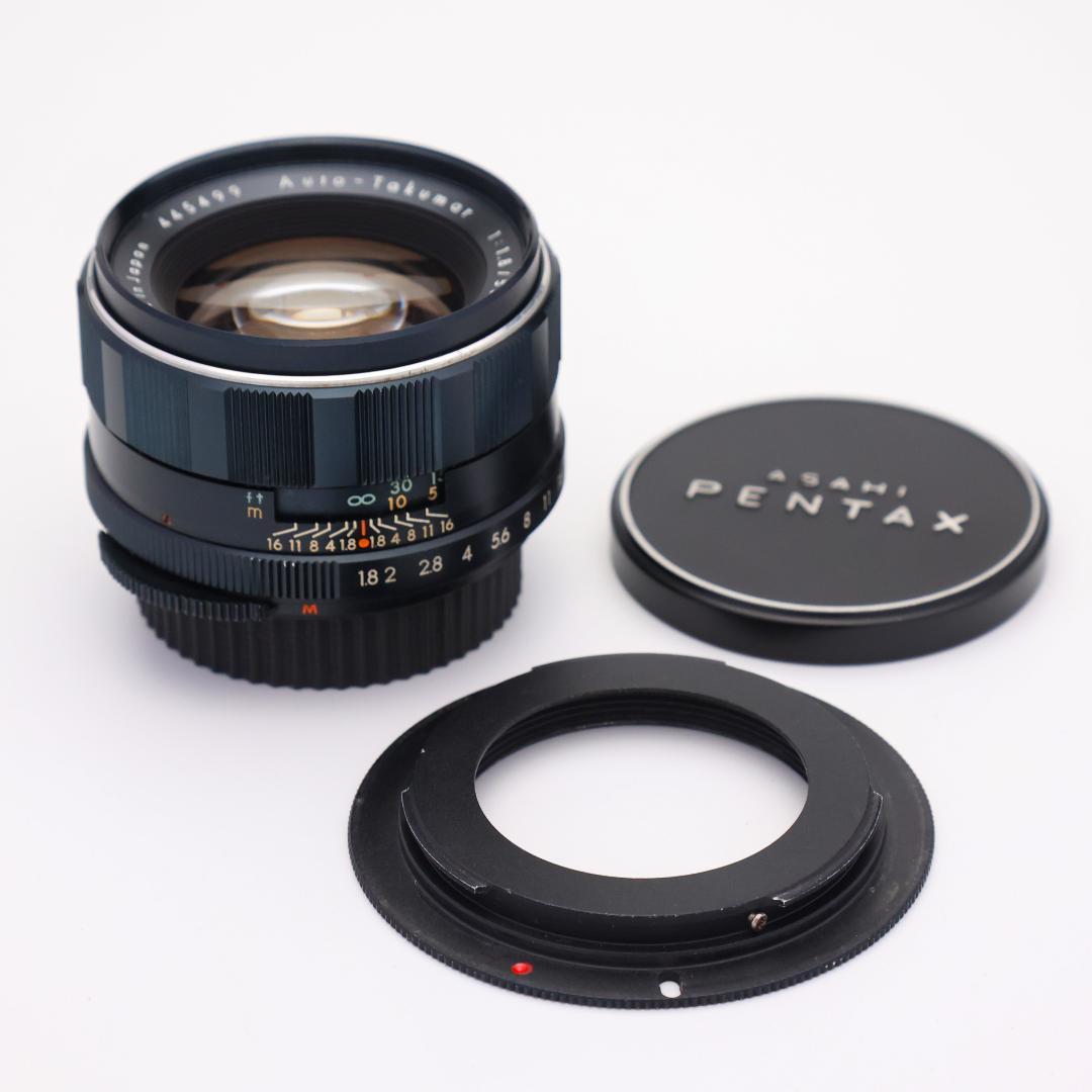 【美品】Auto Takumar 55mm f/1.8 EFマウントアダプター