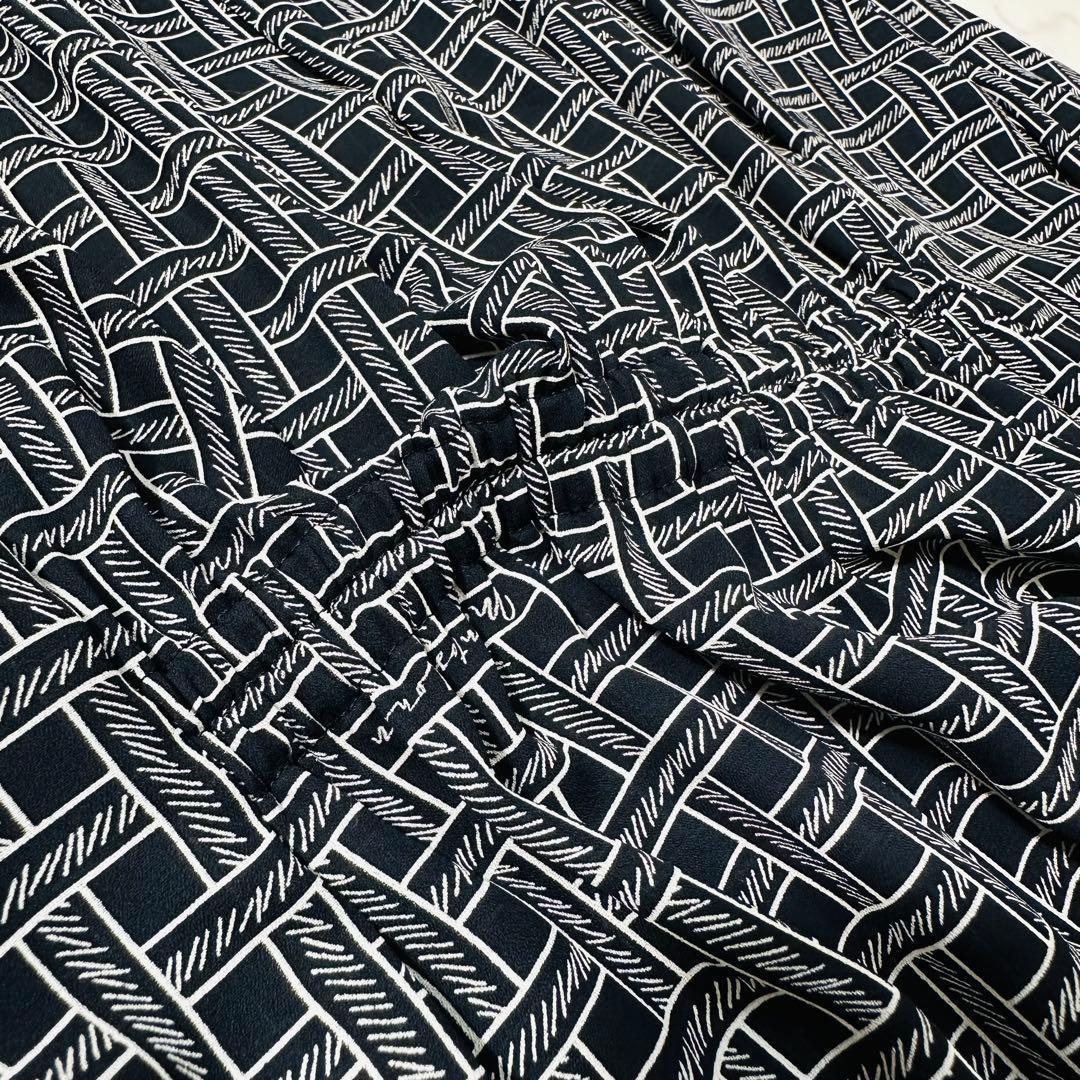 未使用　2024年 マッキントッシュロンドン 総柄プリント　ロングワンピース