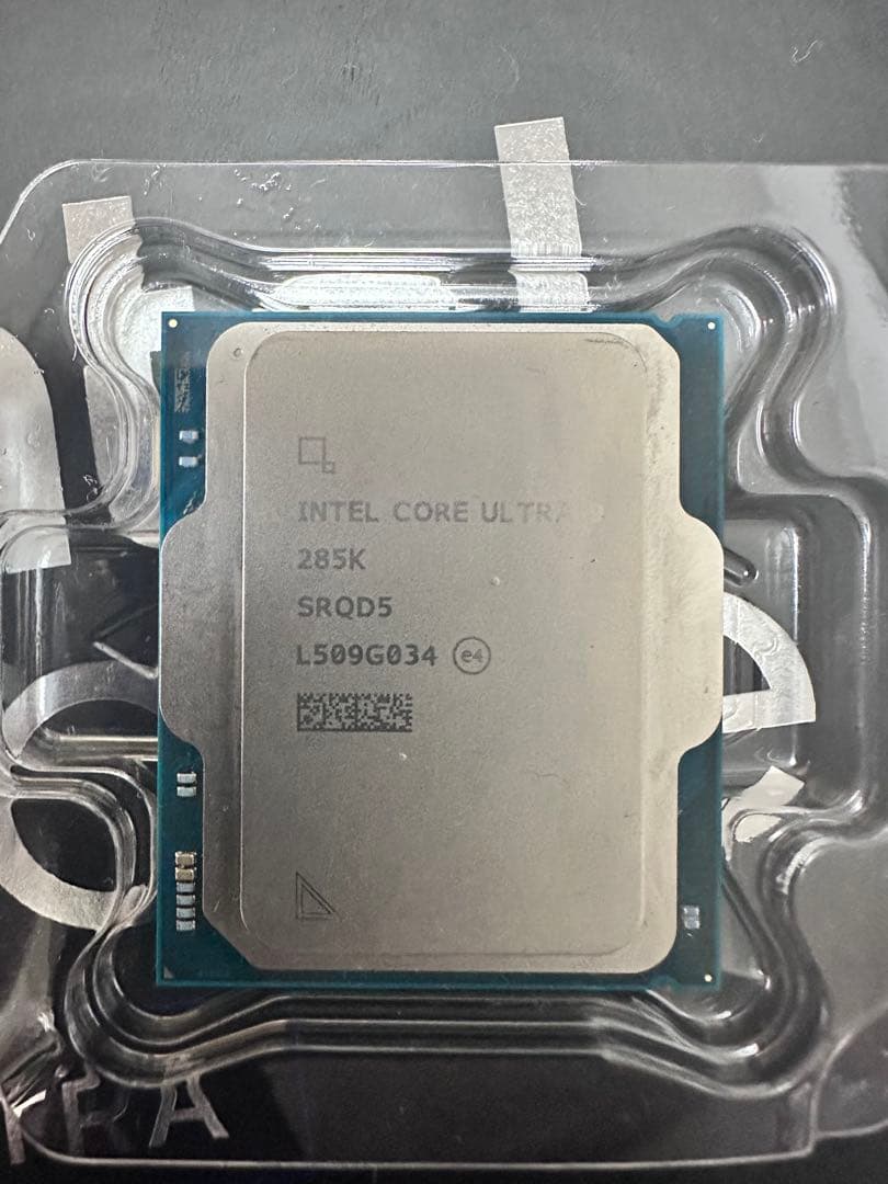 動作未確認 Intel Core Ultra 9 285K CPU ジャンク