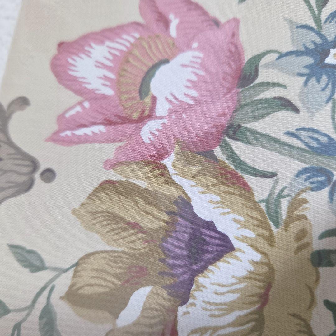 Sanderson 花柄 掛け布団カバー 150×210　 L字ファスナー