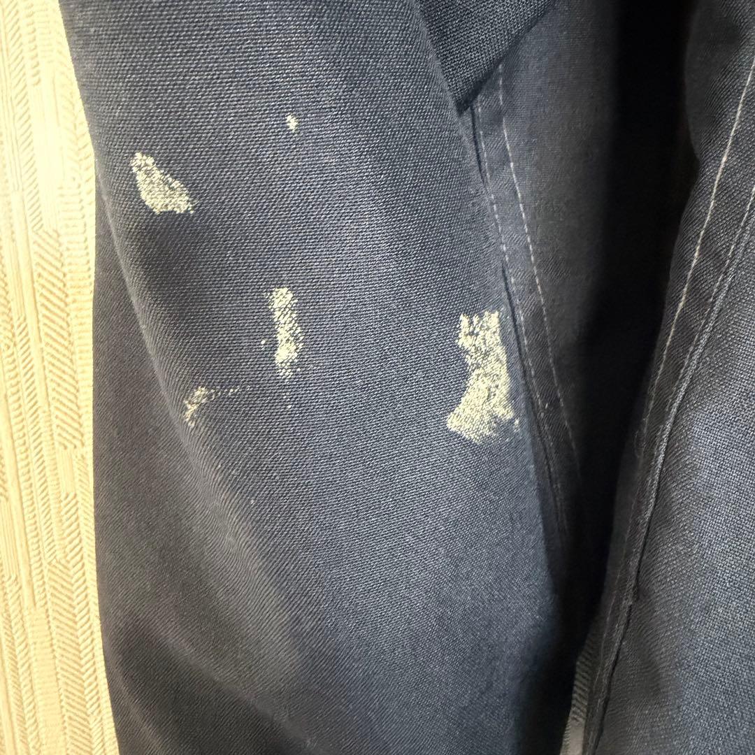 h*9様 US NAVY アラミドデッキジャケット 初期 米軍実物 ステンシル