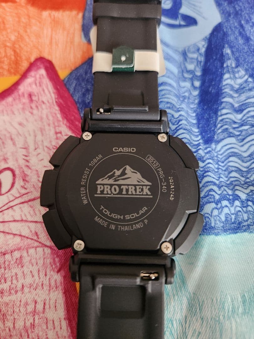 カシオ　プロトレック クライマーライン　ソーラー PRG-340-1JF メンズ