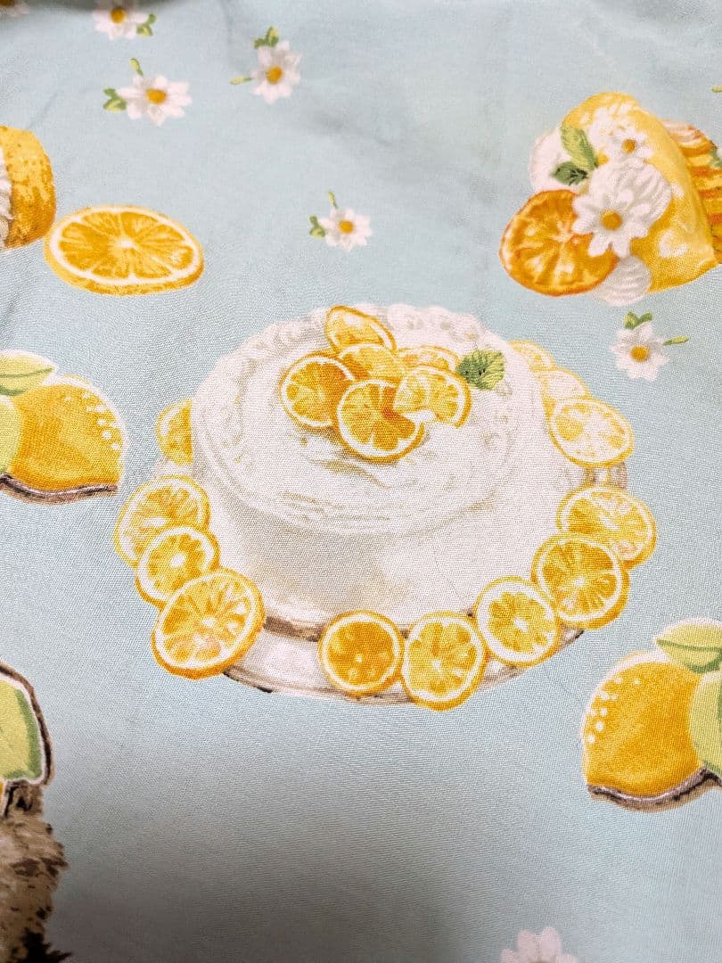 お値下ピンクハウス2024年ハニーレモンテディ　スカートとブラウスセット　ミント