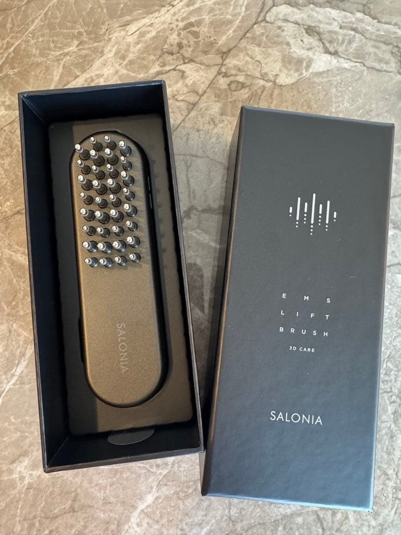 SALONIA EMS LIFT BRUSH ブラック サロニア リフトブラシ