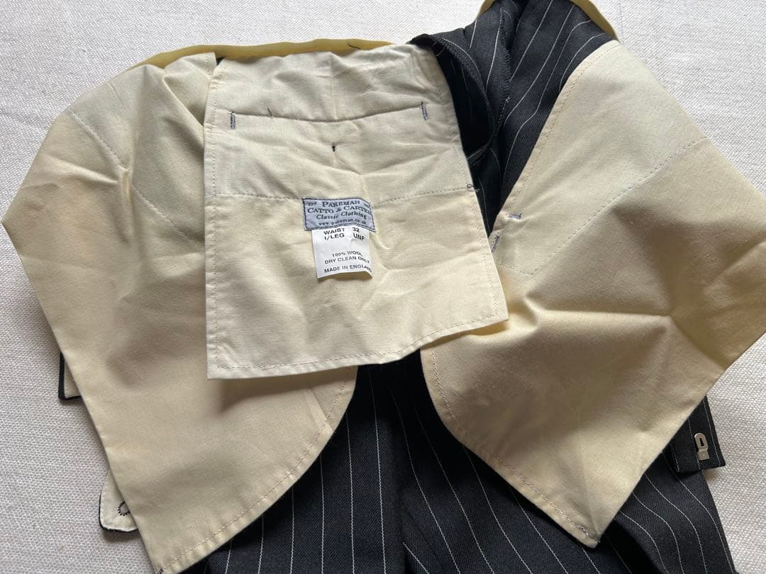 パンツ PAKEMAN CATTO & CARTER Wool Trousers 32