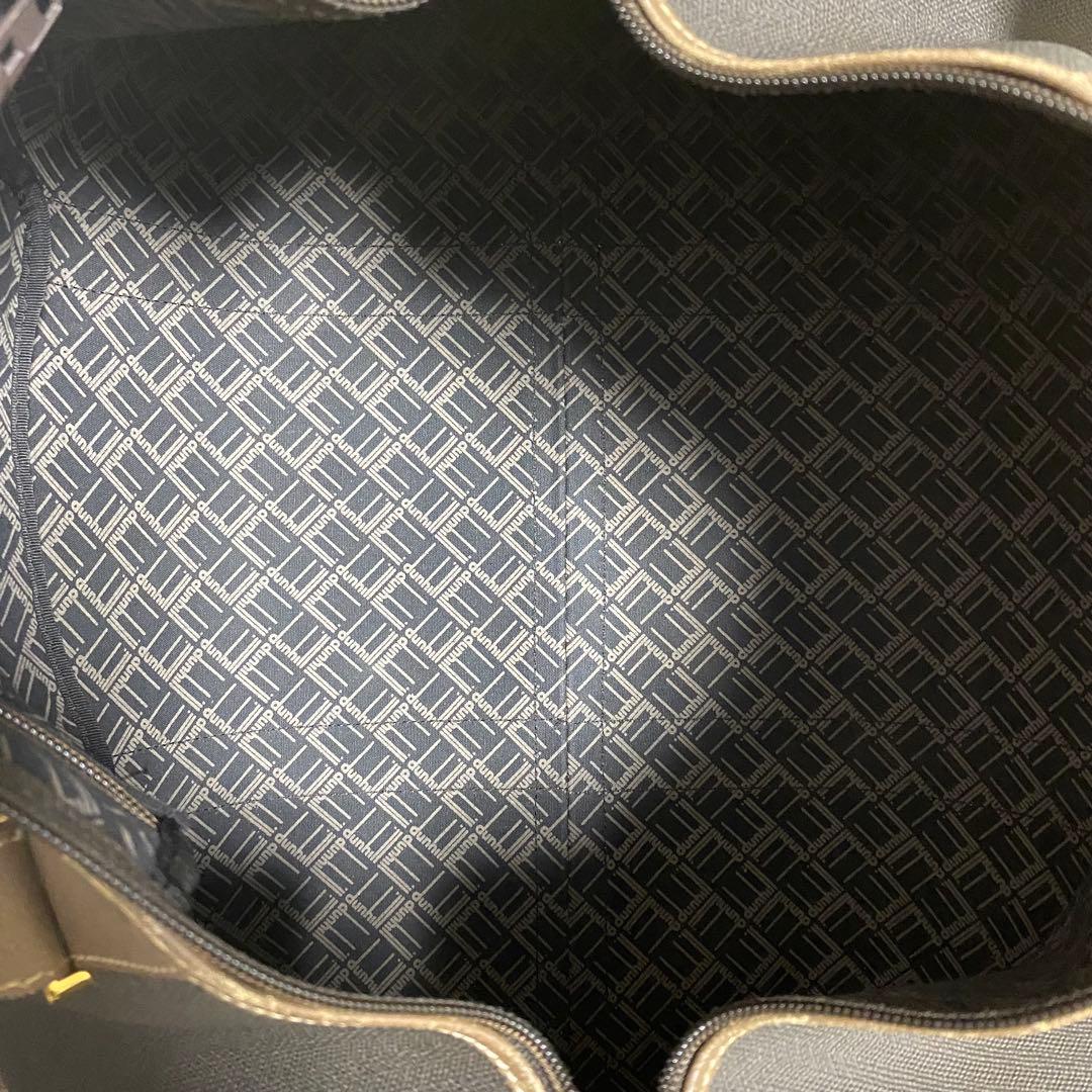 ダンヒル dunhill PVC レザー ボストンバッグ