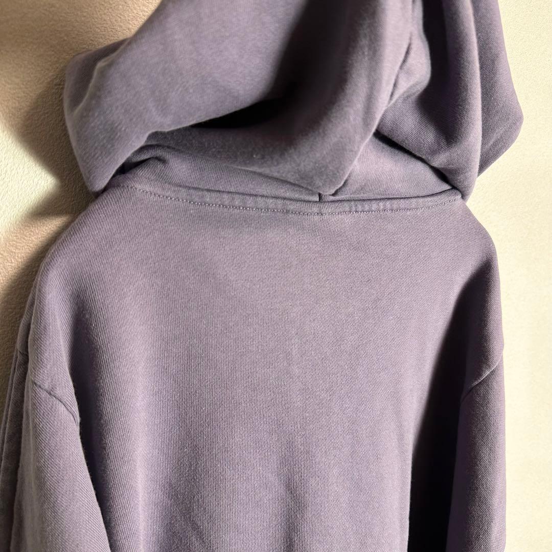 【希少】ドリスヴァンノッテン　パーカー　プルオーバー　花柄　刺繍　パープル　S