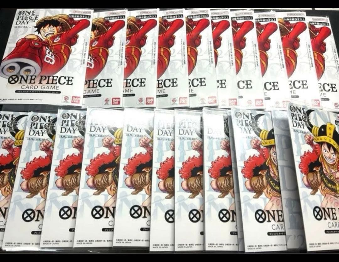 ONE PIECE DAY プレミアムカードコレクション　未開封　各10セット