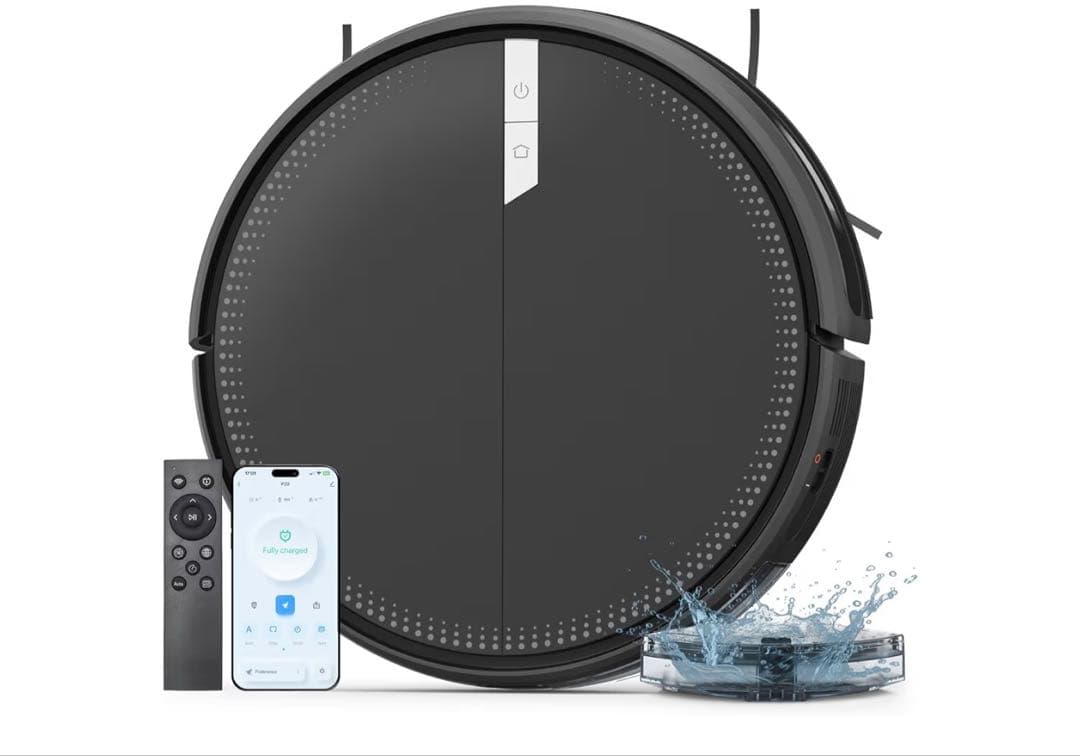 ロボット掃除機 本体 ブラック 3000Pa