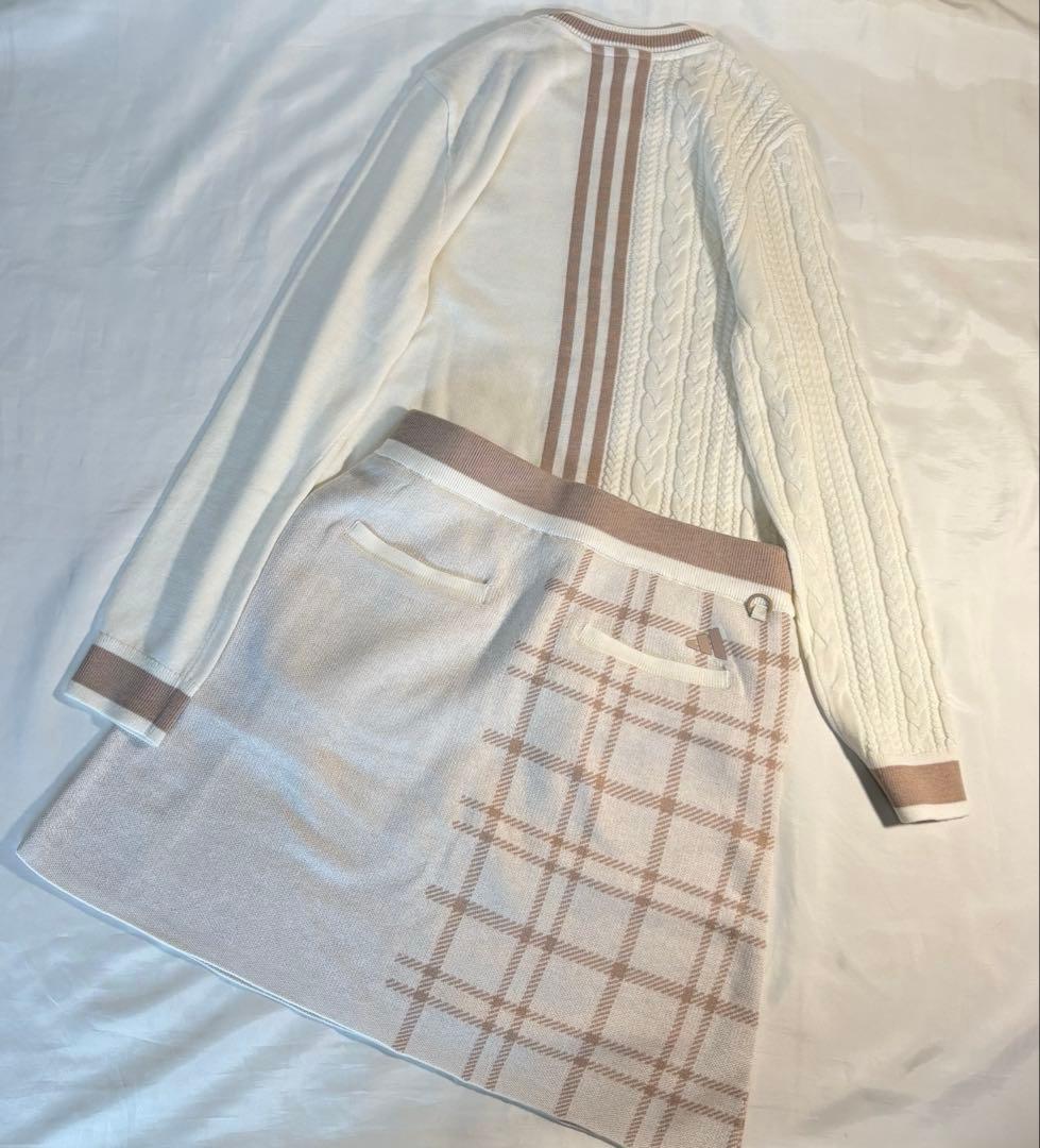 専用様…新品adidasゴルフ　クラシックスタイルのセットアップ