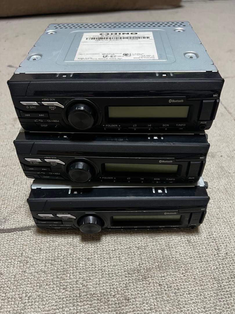 ファントムさん専用　カーオーディオ 3台セット