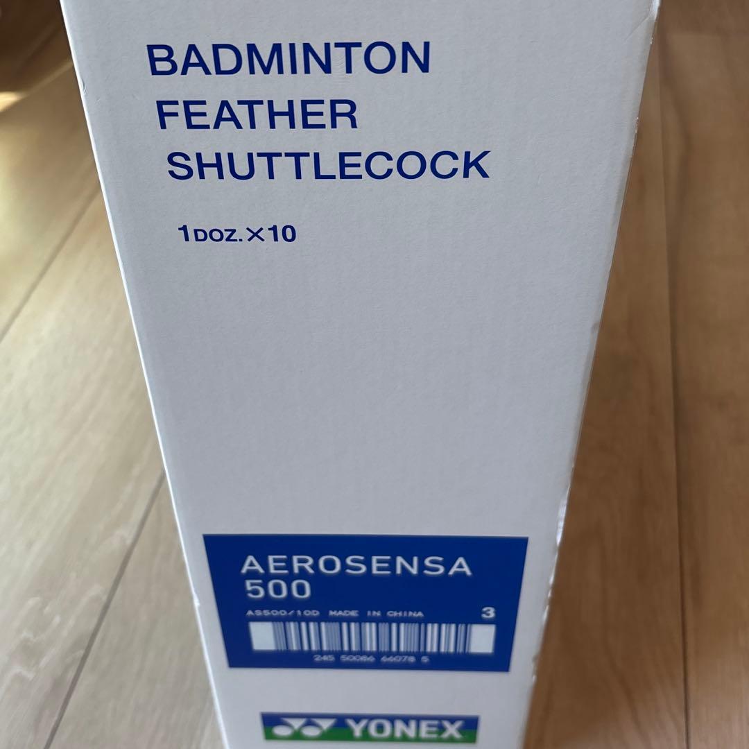 ゆ*う様 YONEX AEROSENSA500バドミントンシャトル120球コック