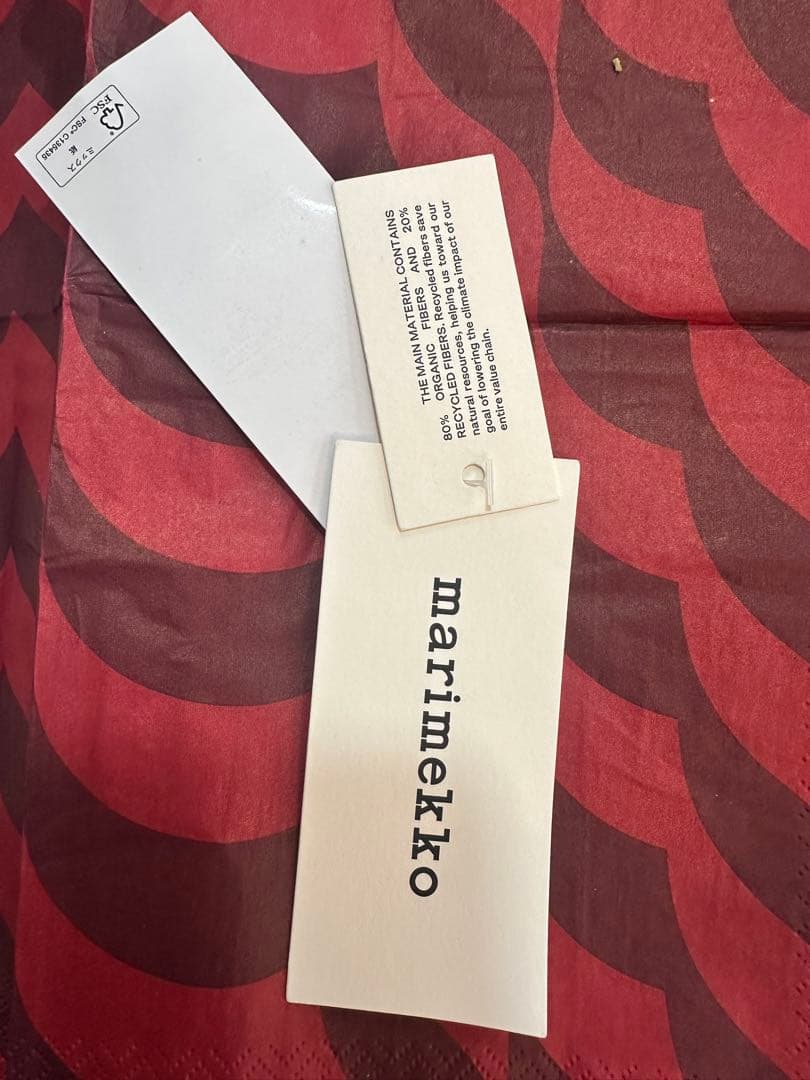 美品マリメッコMaridenim Murros Unikko デニムジャケット