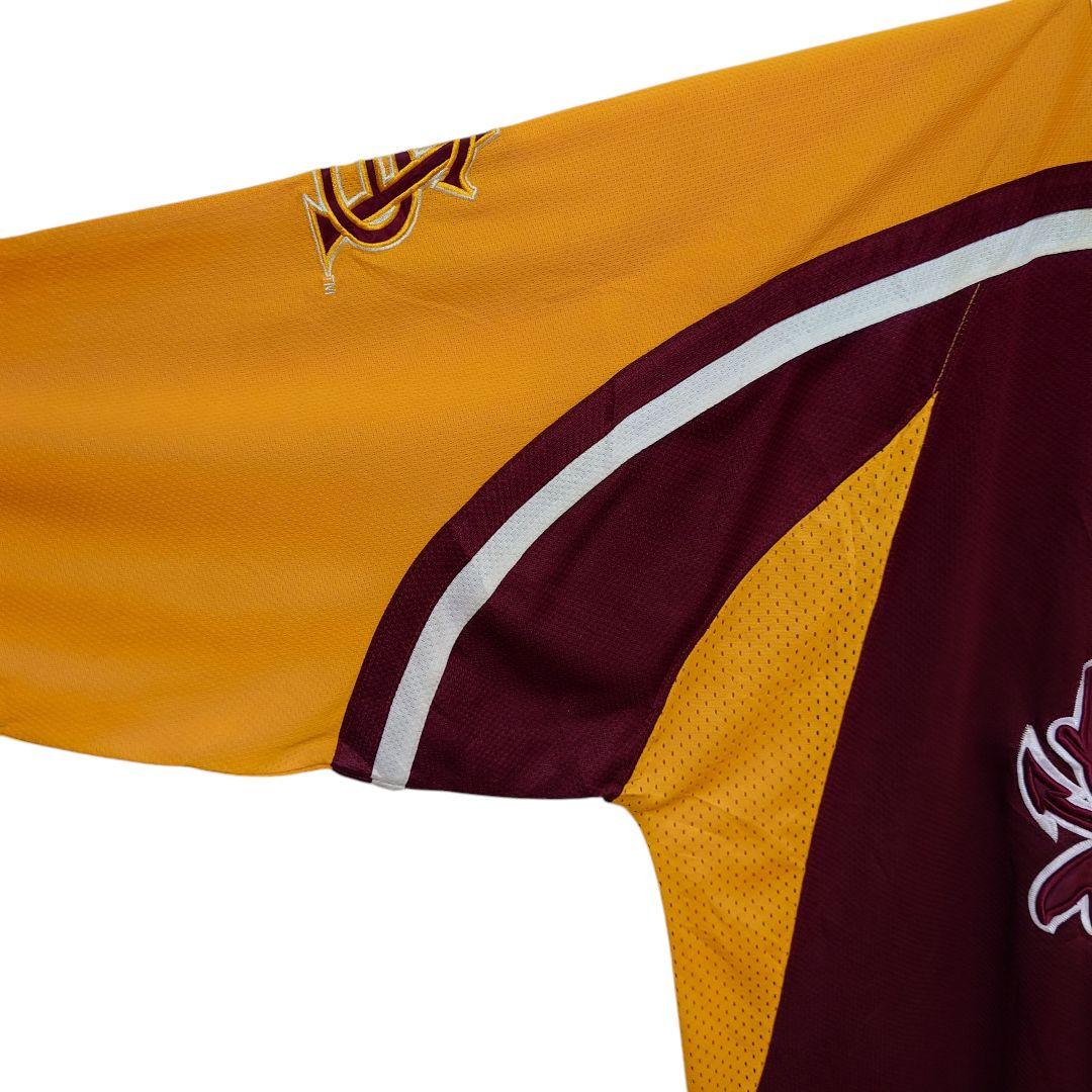 希少 アリゾナ大学 Sun Devils ロゴ刺繍 ゲームシャツ A-3723