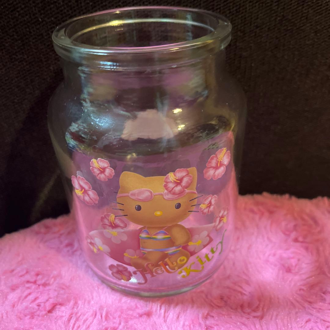 ハローキティー　激レア　ハワイ　サーフ　ハイビスカス　2002年　瓶kitty