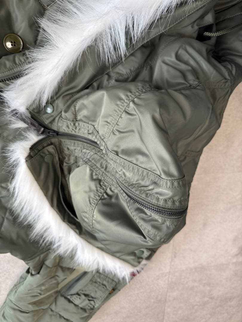 【試着のみ美品】UNITED ARROWS N-2B ミリタリー モッズコート