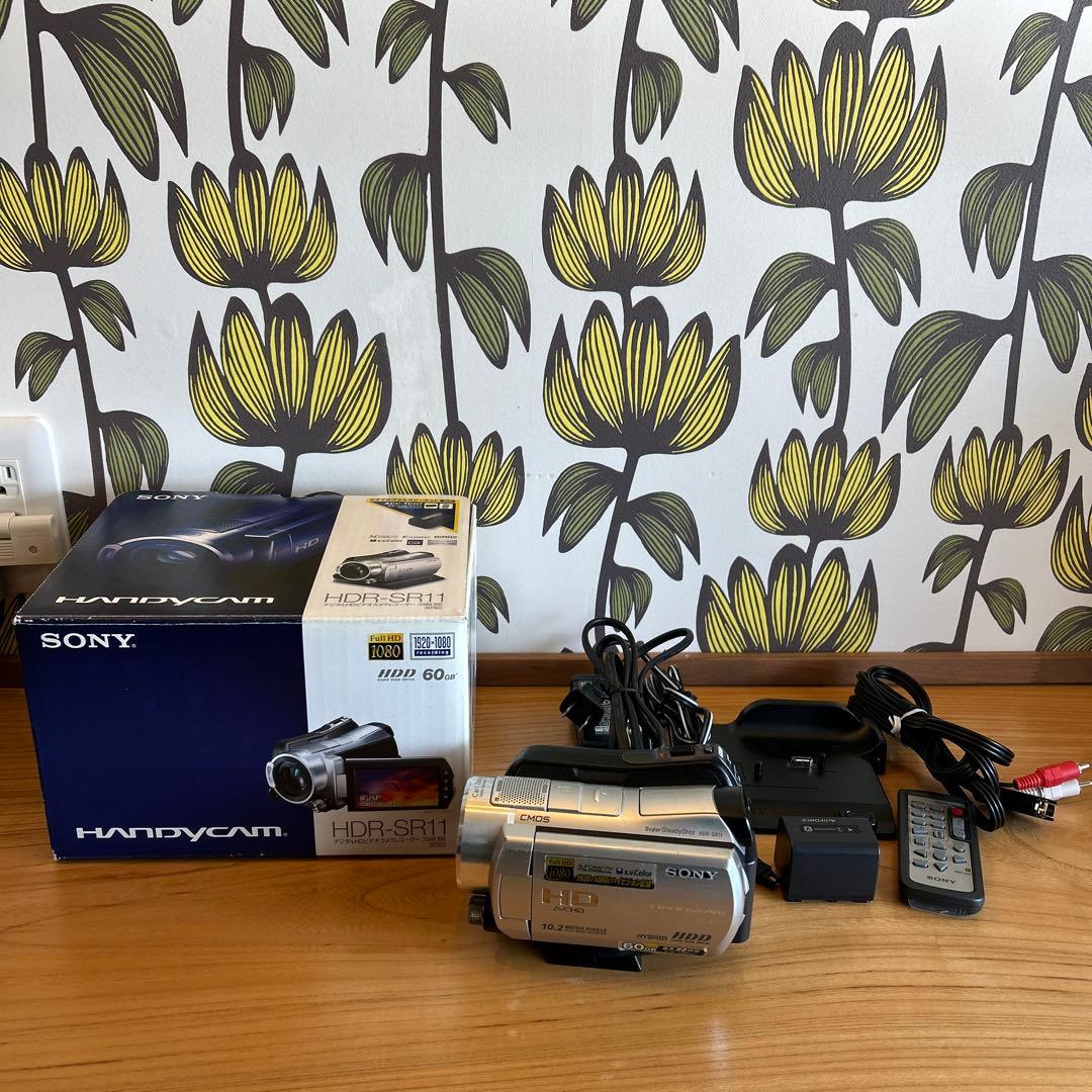 Sony HDR-SR11 ハンディカム 本体 動作確認済み