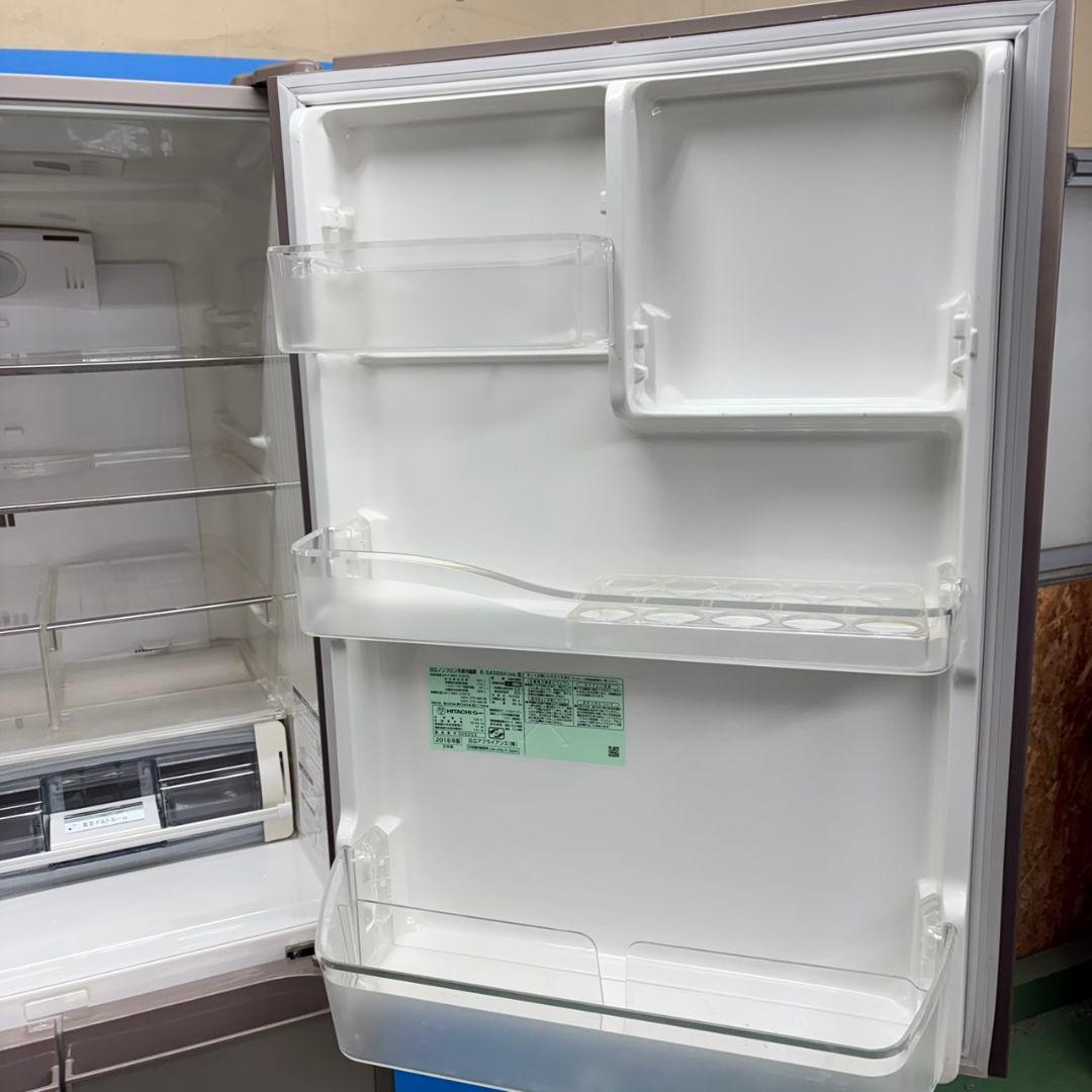 704 鏡面　5ドア　大型冷蔵庫　400L強 自動製氷機　極美品　右開　イチオシ