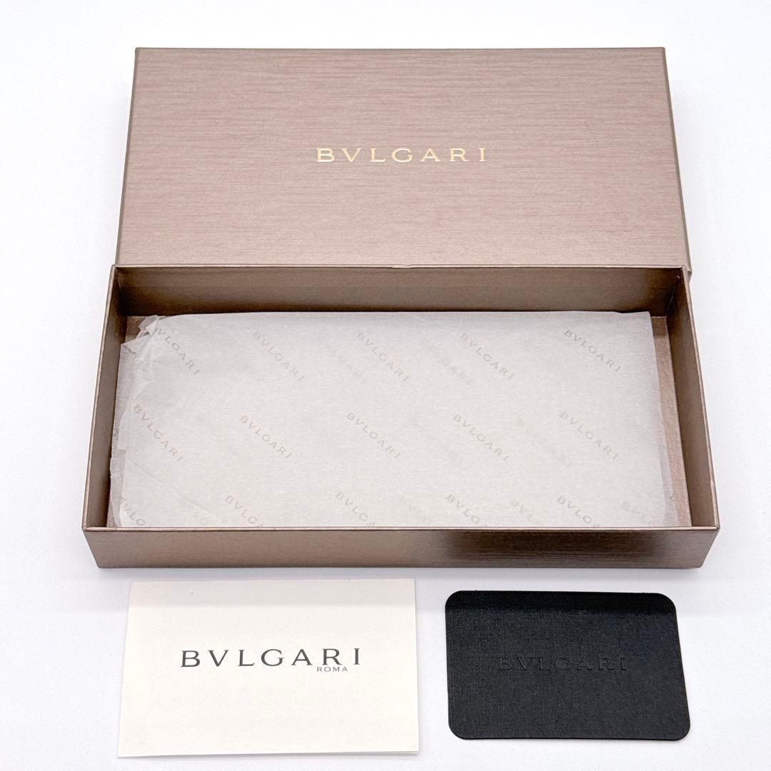 未使用✨ BVLGARI ブルガリ ロゴクリップ ローズゴールド 長財布
