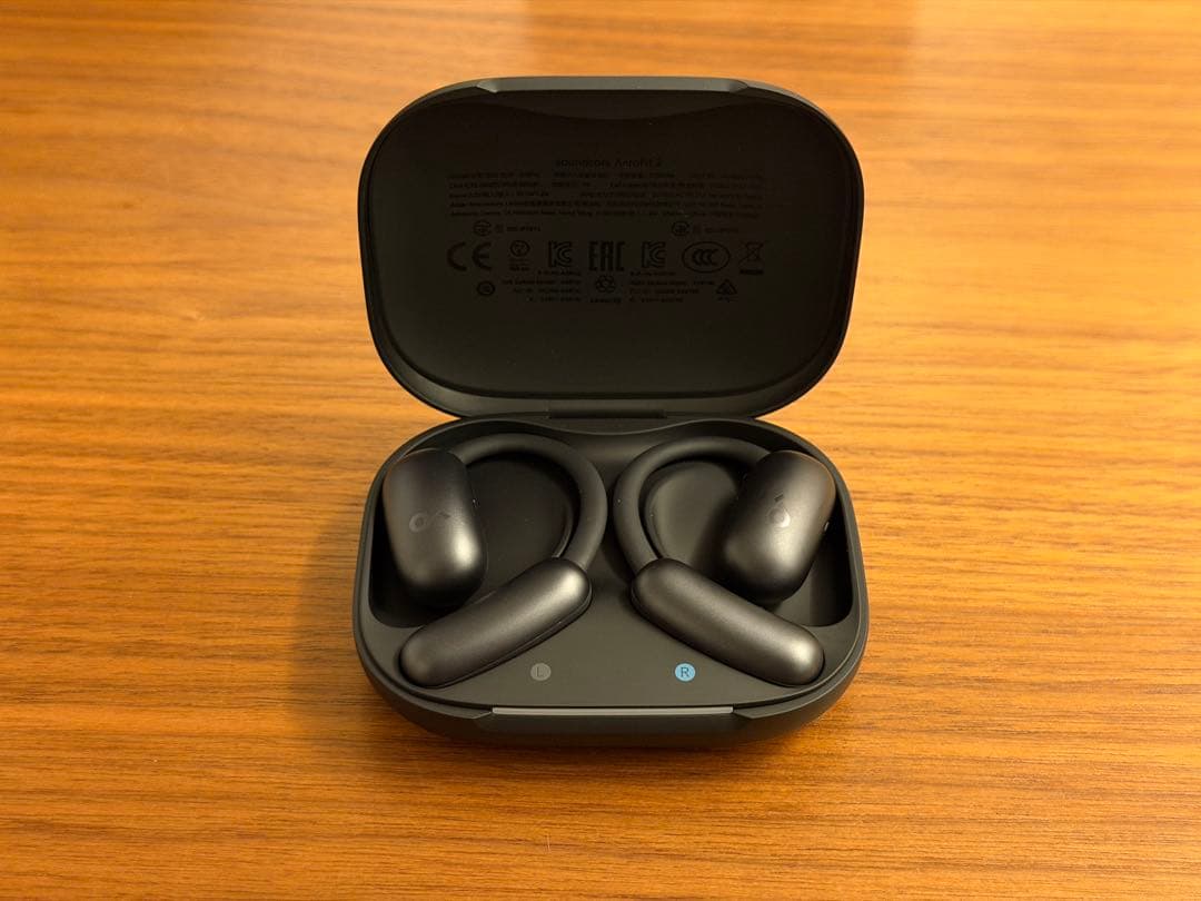 【美品】Anker soundcore AeroFit2 ワイヤレスイヤホン