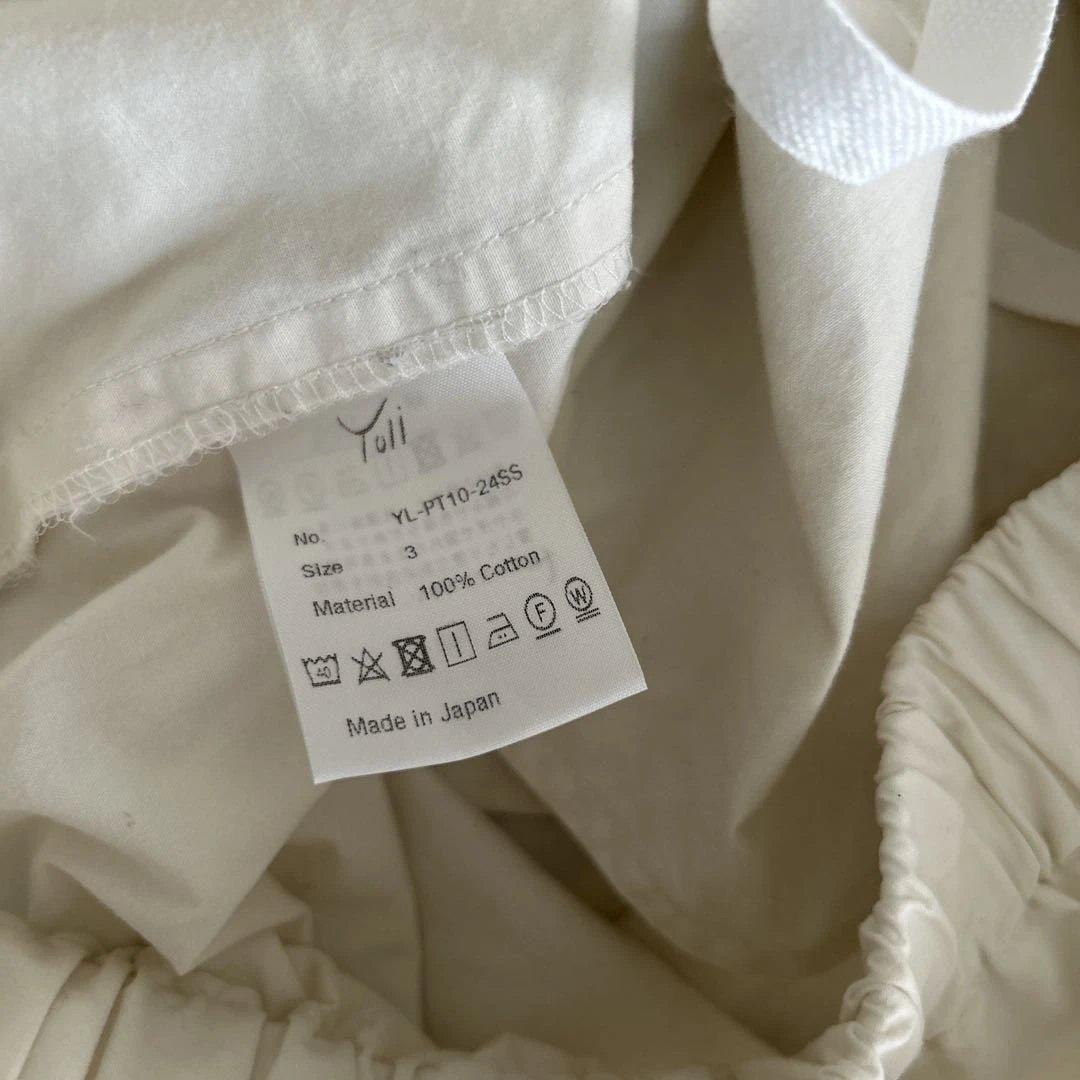 yoli 24SS コットンテーパードパンツ